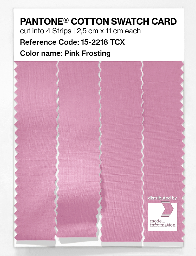 Artikelbild 3 des Artikels “PANTONE® COTTON SWATCH CARD 15-2218 TCX Pink Frosting “