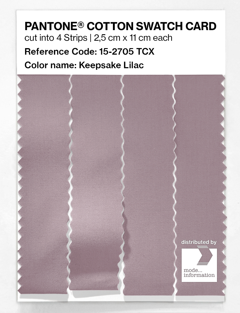 Artikelbild 3 des Artikels “PANTONE® COTTON SWATCH CARD 15-2705 TCX Keepsake Lilac “