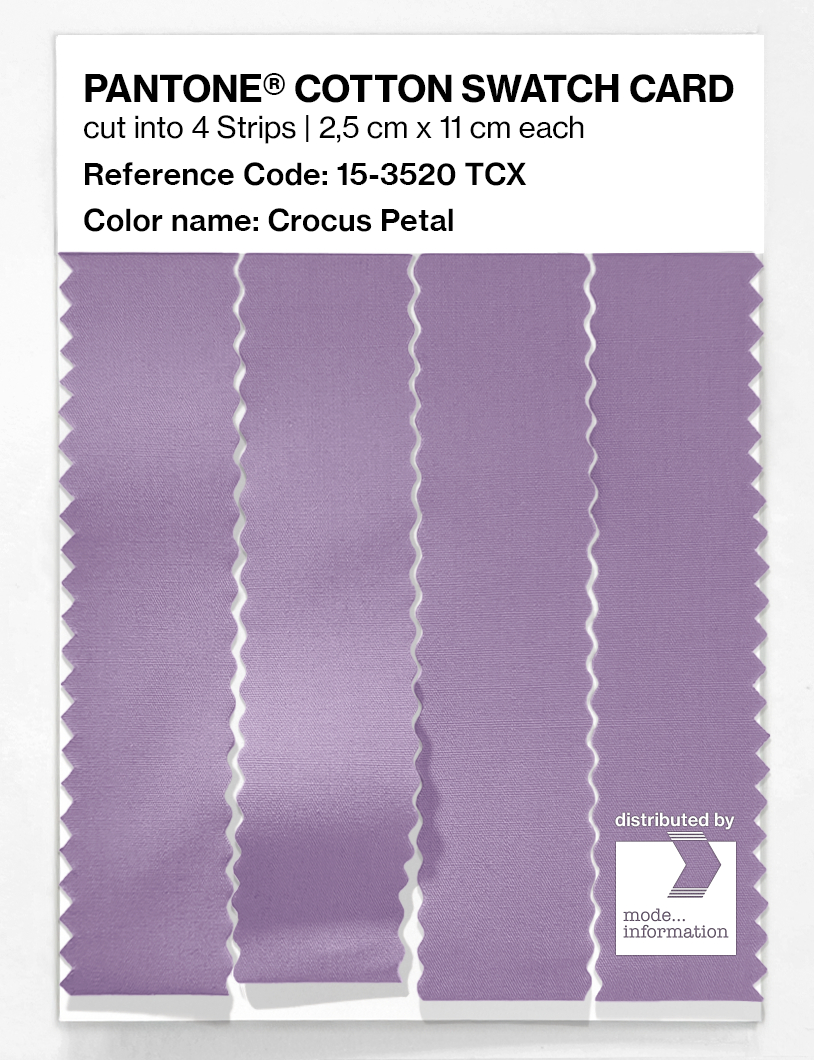 Artikelbild 3 des Artikels “PANTONE® COTTON SWATCH CARD 15-3520 TCX Crocus Petal “