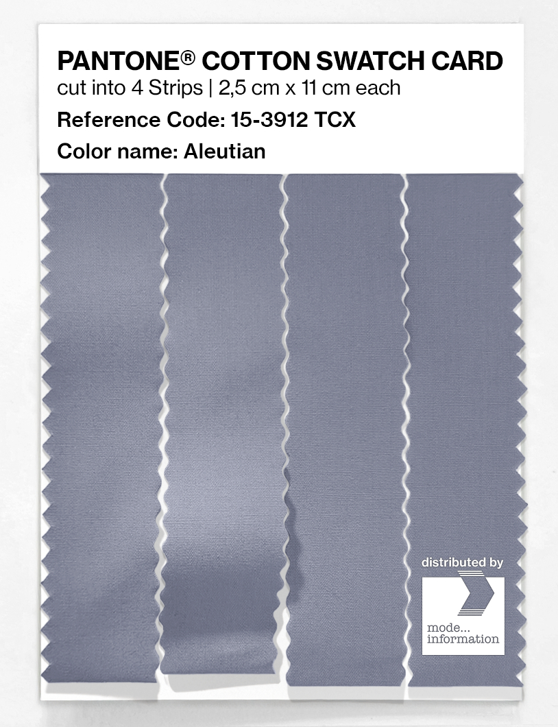 Artikelbild 3 des Artikels “PANTONE® COTTON SWATCH CARD 15-3912 TCX Aleutian “
