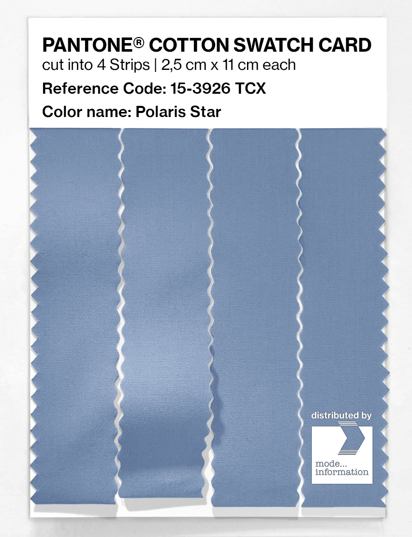 Artikelbild 3 des Artikels “PANTONE® COTTON SWATCH CARD 15-3926 TCX Polaris Star “