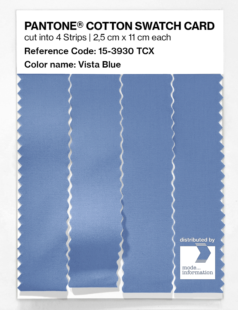 Artikelbild 3 des Artikels “PANTONE® COTTON SWATCH CARD 15-3930 TCX Vista Blue “