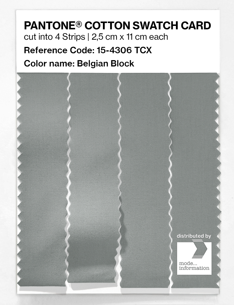 Artikelbild 3 des Artikels “PANTONE® COTTON SWATCH CARD 15-4306 TCX Belgian Block “