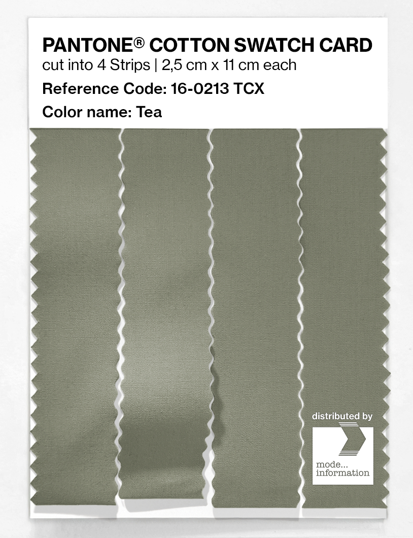 Artikelbild 3 des Artikels “PANTONE® COTTON SWATCH CARD 16-0213 TCX Tea “