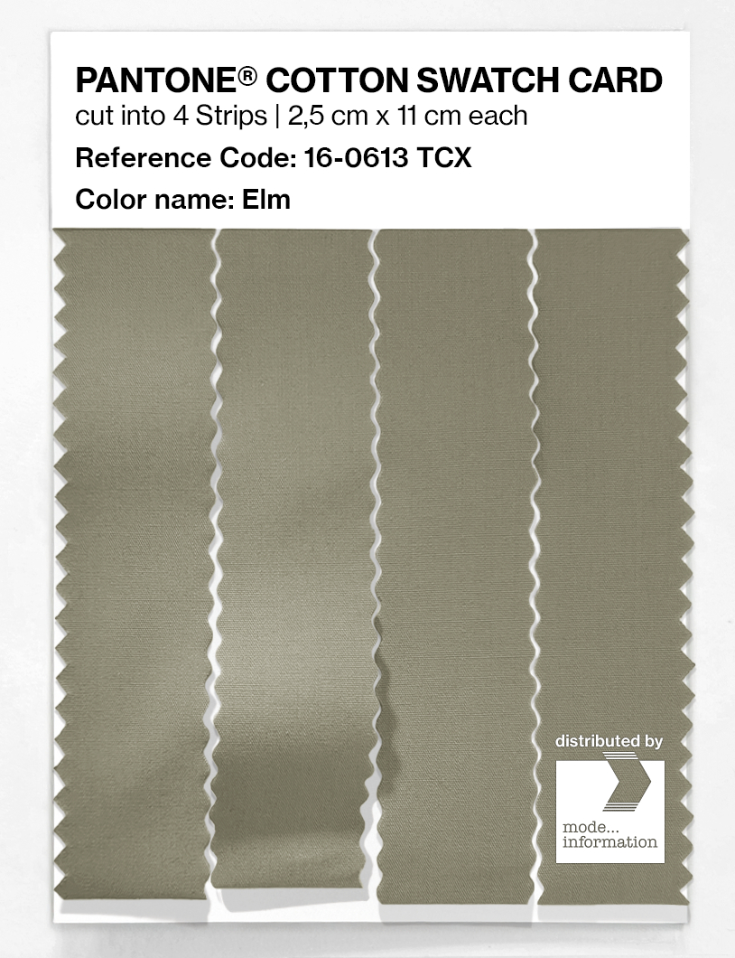 Artikelbild 3 des Artikels “PANTONE® COTTON SWATCH CARD 16-0613 TCX Elm “