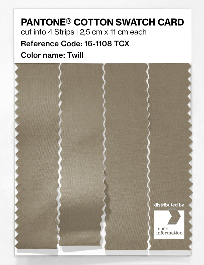 Artikelbild 3 des Artikels “PANTONE® COTTON SWATCH CARD 16-1108 TCX Twill “
