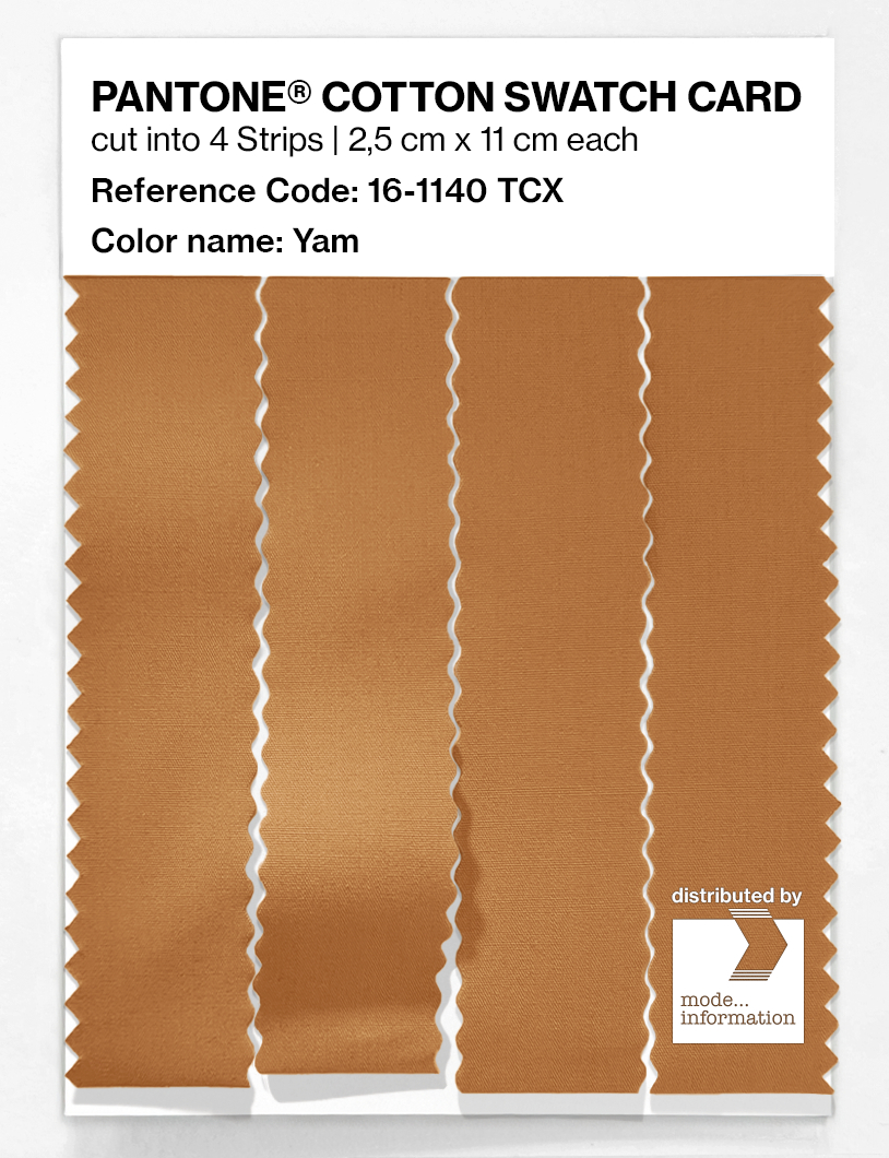 Artikelbild 3 des Artikels “PANTONE® COTTON SWATCH CARD 16-1140 TCX Yam “