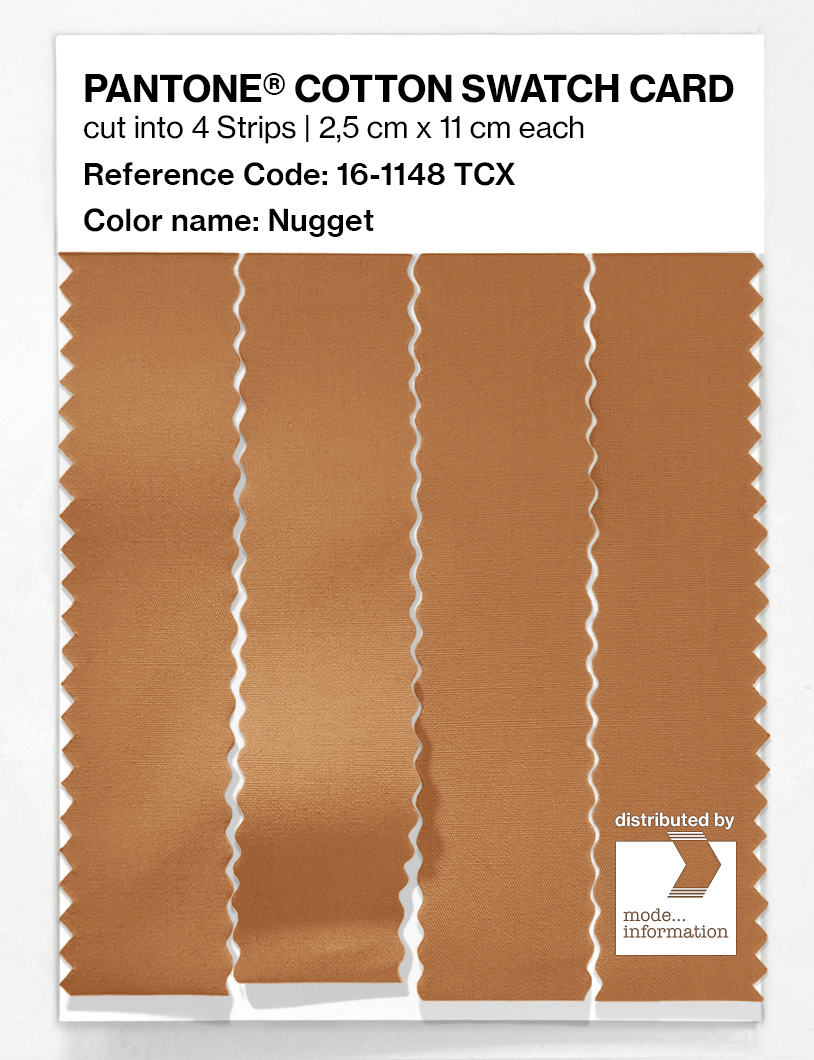 Artikelbild 3 des Artikels “PANTONE® COTTON SWATCH CARD 16-1148 TCX Nugget “