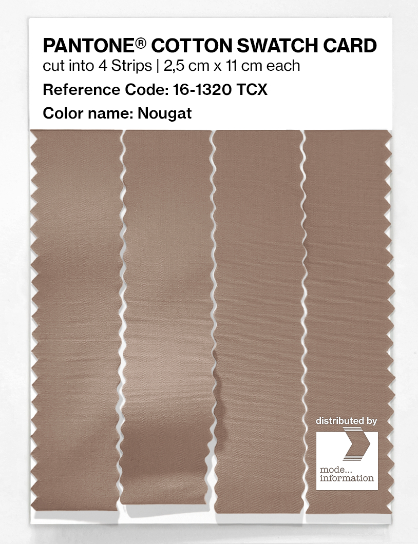 Artikelbild 3 des Artikels “PANTONE® COTTON SWATCH CARD 16-1320 TCX Nougat “