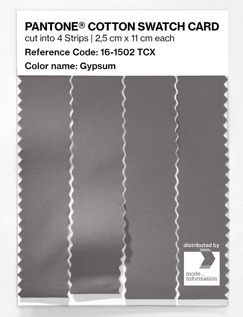 Artikelbild 3 des Artikels “PANTONE® COTTON SWATCH CARD 16-1502 TCX Gypsum “