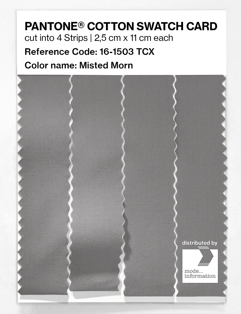 Artikelbild 3 des Artikels “PANTONE® COTTON SWATCH CARD 16-1503 TCX Misted Morn “
