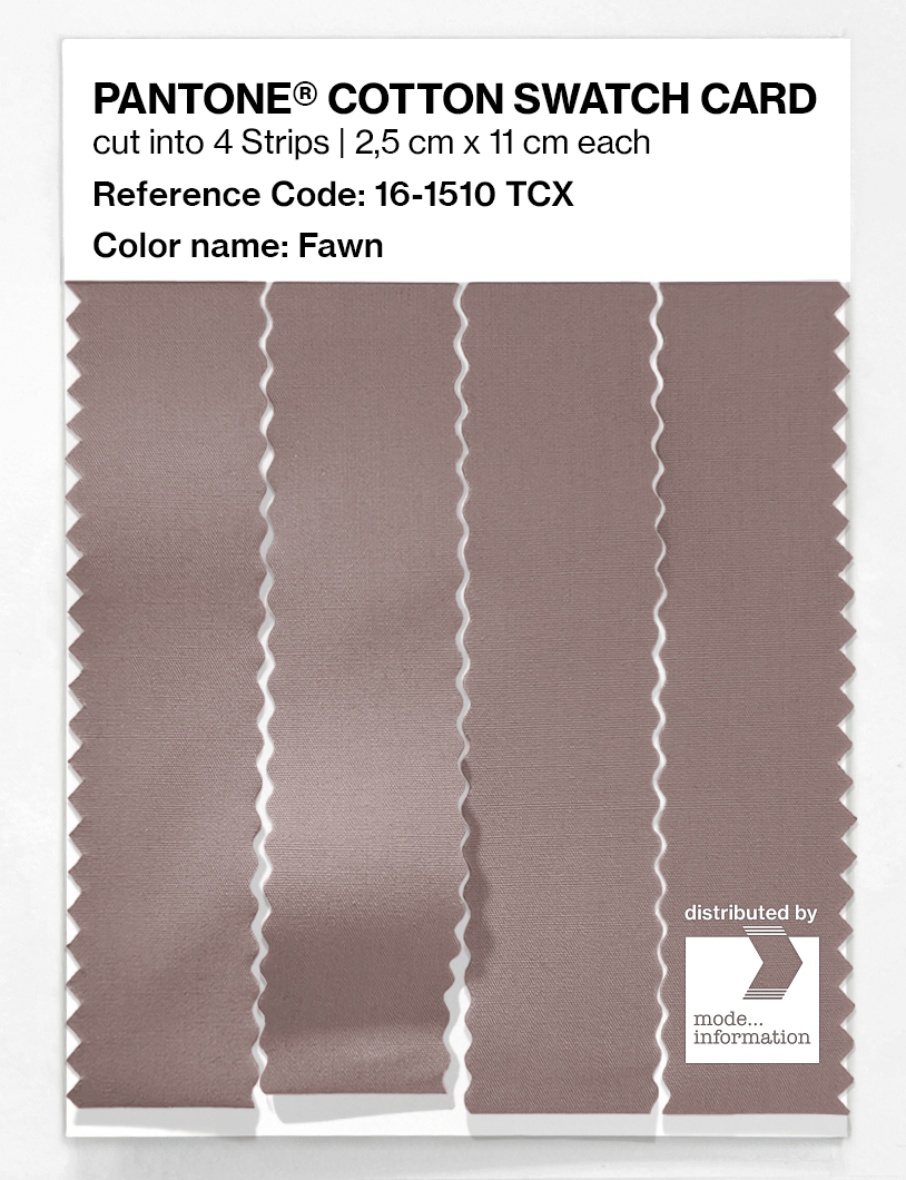 Artikelbild 3 des Artikels “PANTONE® COTTON SWATCH CARD 16-1510 TCX Fawn “