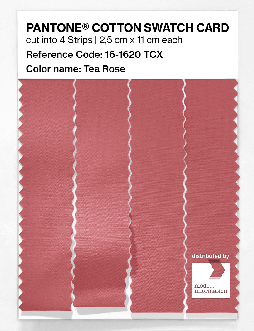 Artikelbild 3 des Artikels “PANTONE® COTTON SWATCH CARD 16-1620 TCX Tea Rose “