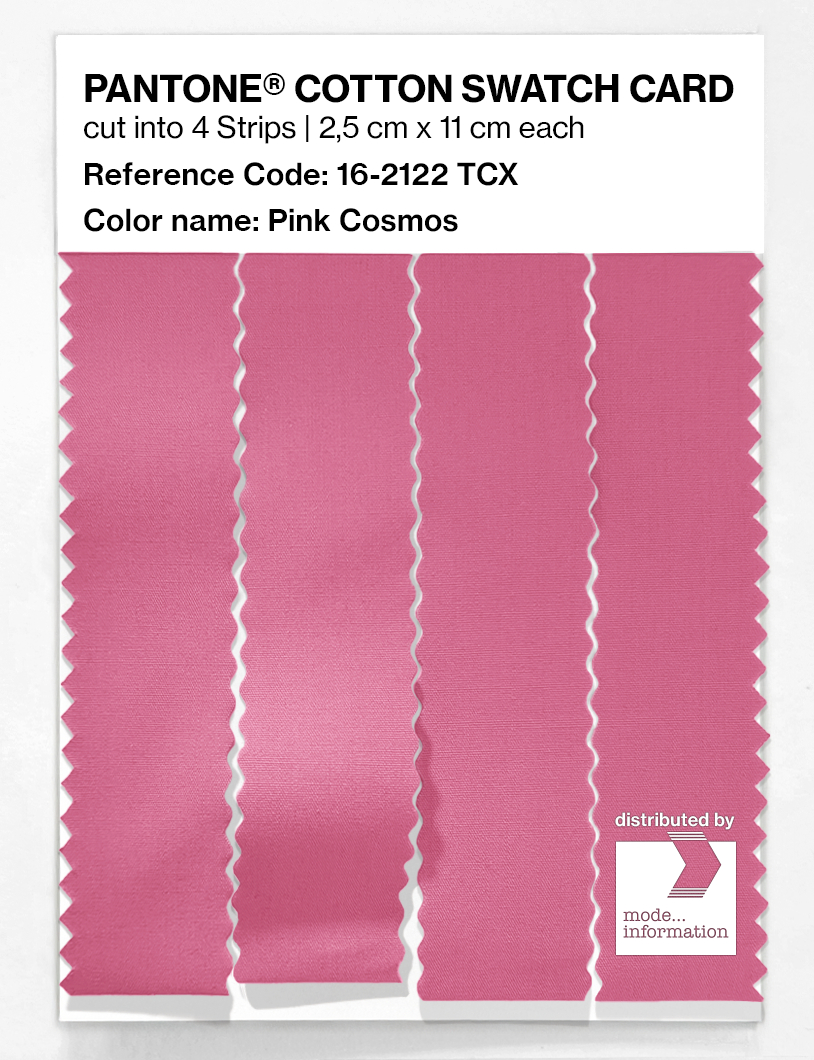 Artikelbild 3 des Artikels “PANTONE® COTTON SWATCH CARD 16-2122 TCX Pink Cosmos “