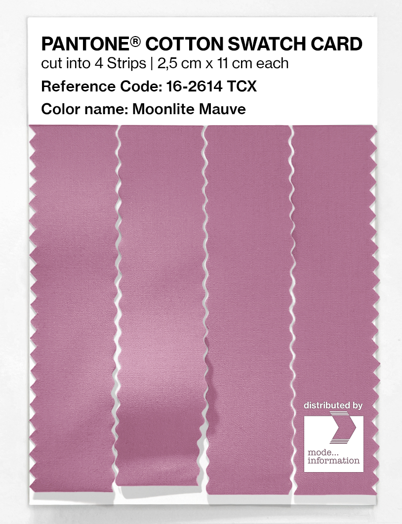 Artikelbild 3 des Artikels “PANTONE® COTTON SWATCH CARD 16-2614 TCX Moonlite Mauve “