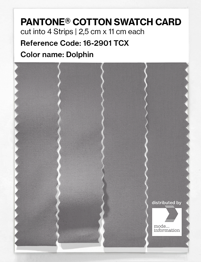 Artikelbild 3 des Artikels “PANTONE® COTTON SWATCH CARD 16-2901 TCX Dolphin “