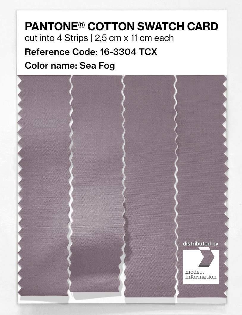 Artikelbild 3 des Artikels “PANTONE® COTTON SWATCH CARD 16-3304 TCX Sea Fog “