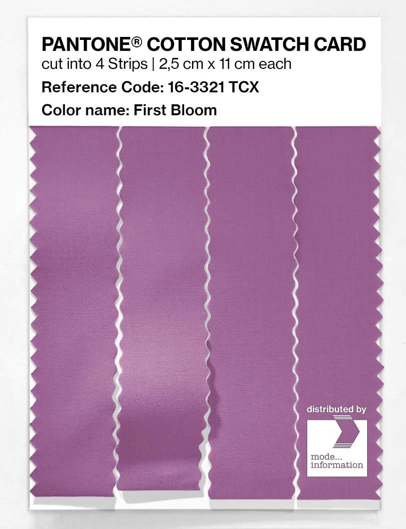 Artikelbild 3 des Artikels “PANTONE® COTTON SWATCH CARD 16-3321 TCX First Bloom “