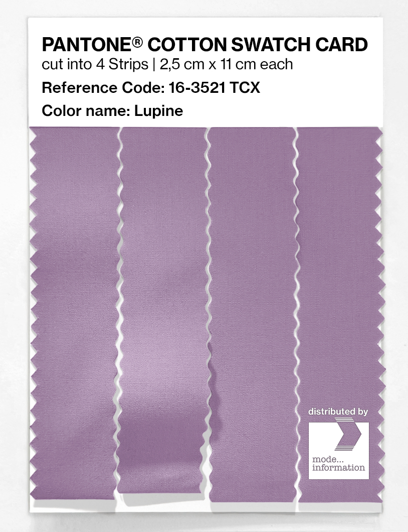Artikelbild 3 des Artikels “PANTONE® COTTON SWATCH CARD 16-3521 TCX Lupine “