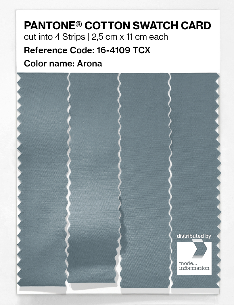 Artikelbild 3 des Artikels “PANTONE® COTTON SWATCH CARD 16-4109 TCX Arona “