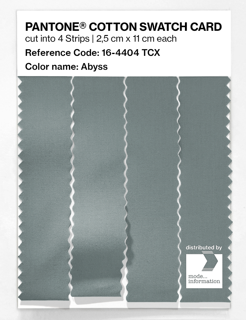 Artikelbild 3 des Artikels “PANTONE® COTTON SWATCH CARD 16-4404 TCX Abyss “