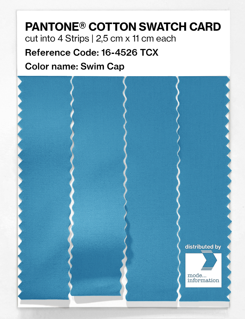 Artikelbild 3 des Artikels “PANTONE® COTTON SWATCH CARD 16-4526 TCX Swim Cap “