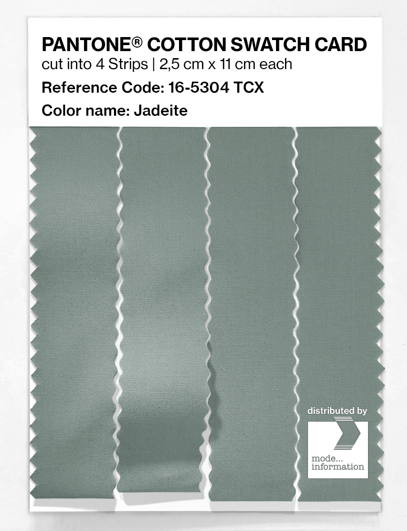 Artikelbild 3 des Artikels “PANTONE® COTTON SWATCH CARD 16-5304 TCX Jadeite “