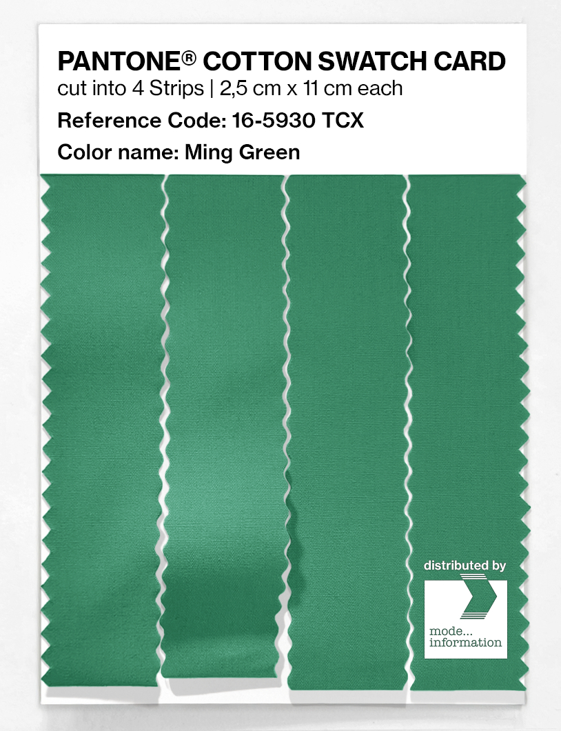 Artikelbild 3 des Artikels “PANTONE® COTTON SWATCH CARD 16-5930 TCX Ming Green “