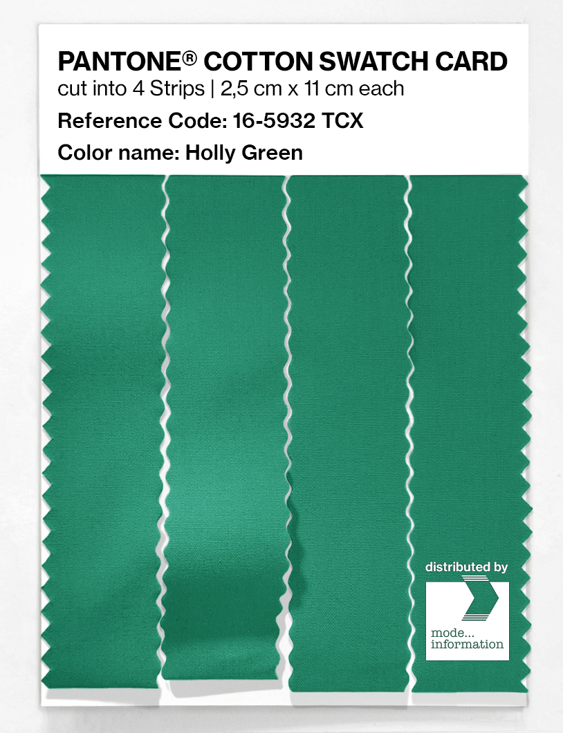 Artikelbild 3 des Artikels “PANTONE® COTTON SWATCH CARD 16-5932 TCX Holly Green “