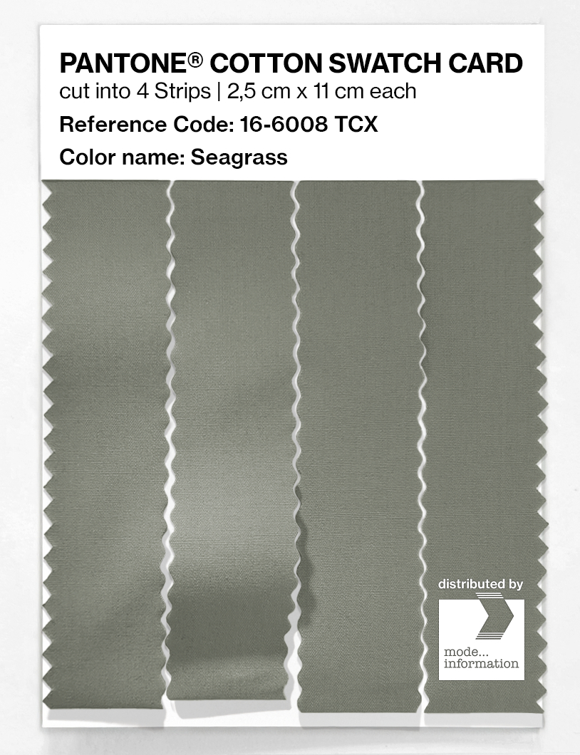 Artikelbild 3 des Artikels “PANTONE® COTTON SWATCH CARD 16-6008 TCX Seagrass “