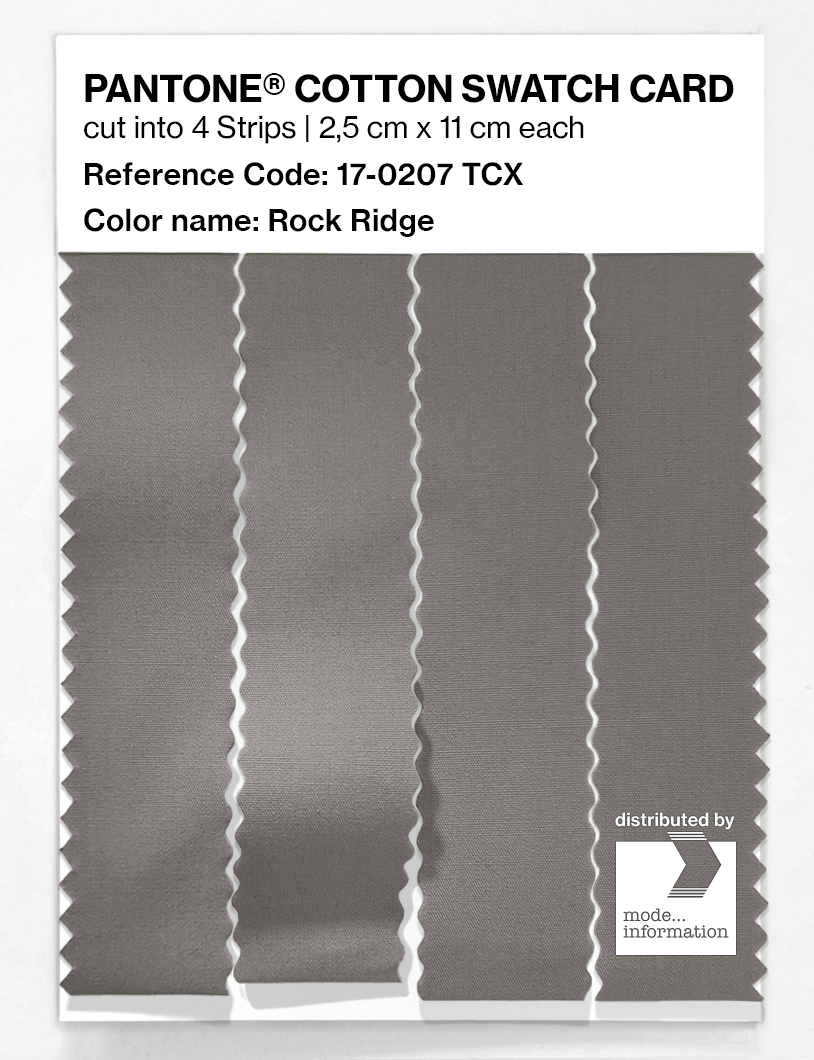 Artikelbild 3 des Artikels “PANTONE® COTTON SWATCH CARD 17-0207 TCX Rock Ridge “