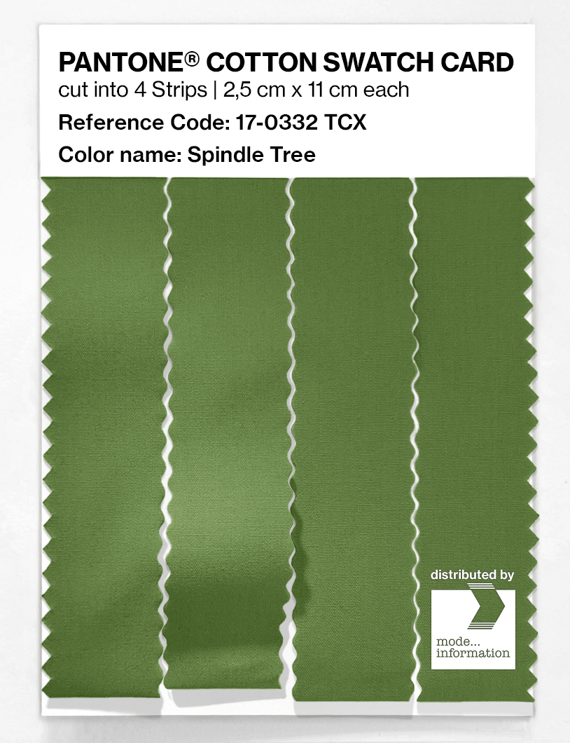 Artikelbild 3 des Artikels “PANTONE® COTTON SWATCH CARD 17-0332 TCX Spindle Tree “