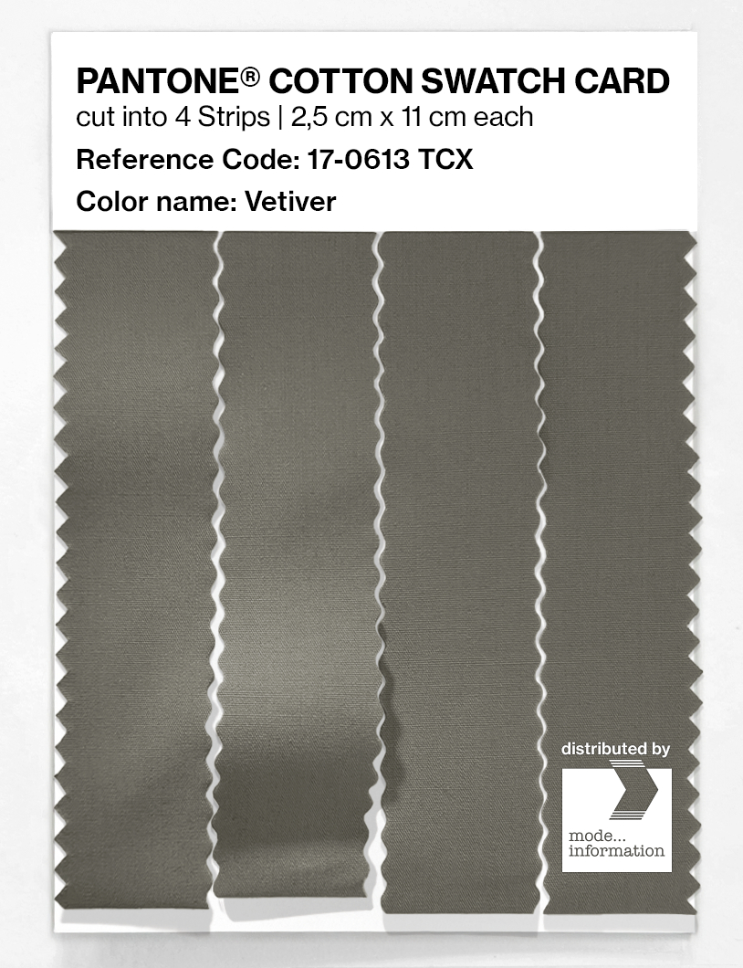 Artikelbild 3 des Artikels “PANTONE® COTTON SWATCH CARD 17-0613 TCX Vetiver “