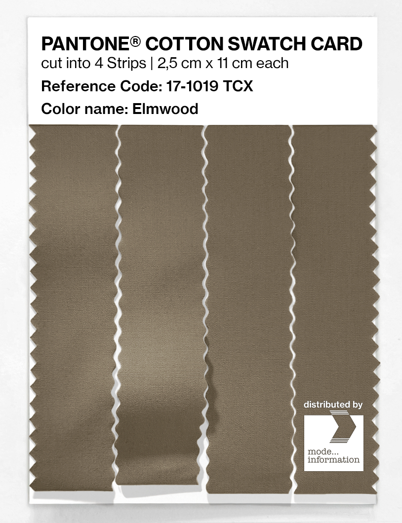 Artikelbild 3 des Artikels “PANTONE® COTTON SWATCH CARD 17-1019 TCX Elmwood “
