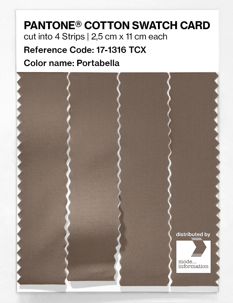 Artikelbild 3 des Artikels “PANTONE® COTTON SWATCH CARD 17-1316 TCX Portabella “