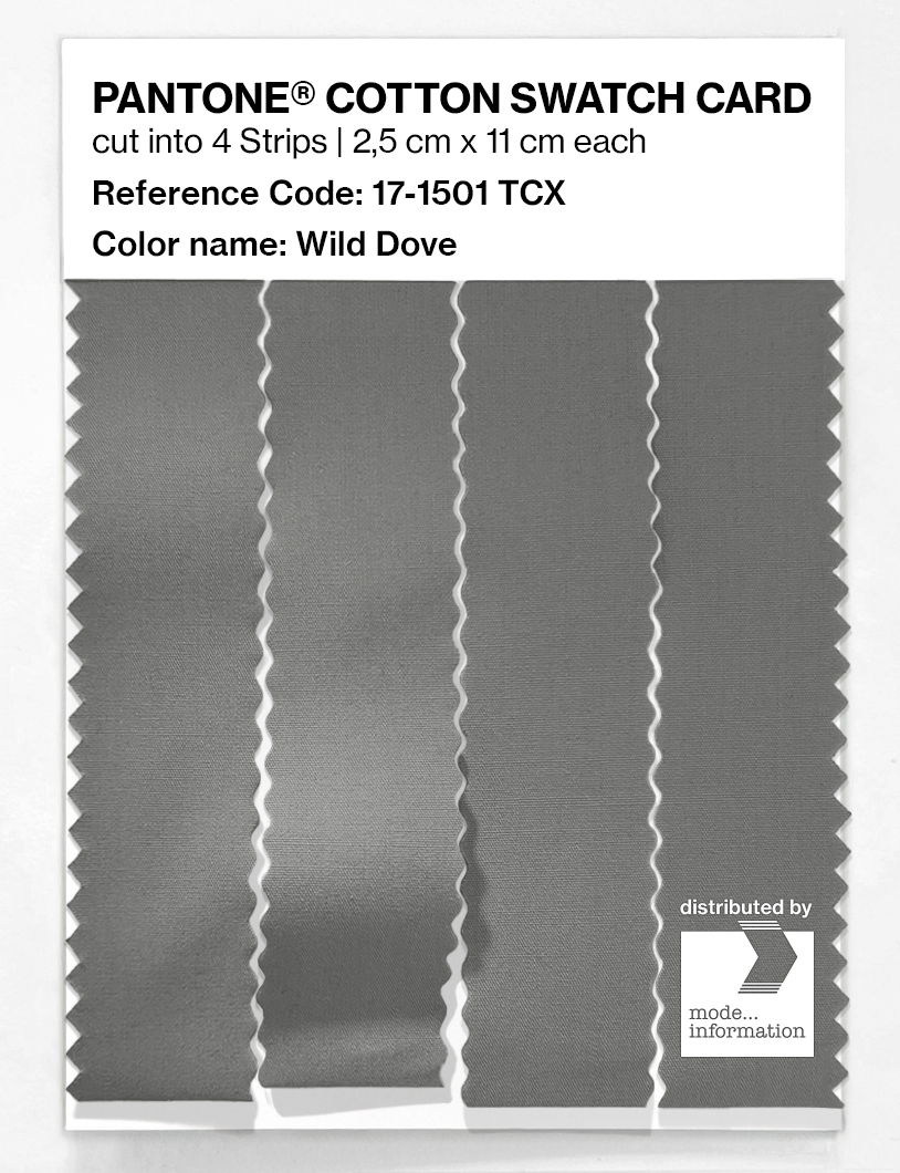 Artikelbild 3 des Artikels “PANTONE® COTTON SWATCH CARD 17-1501 TCX Wild Dove “