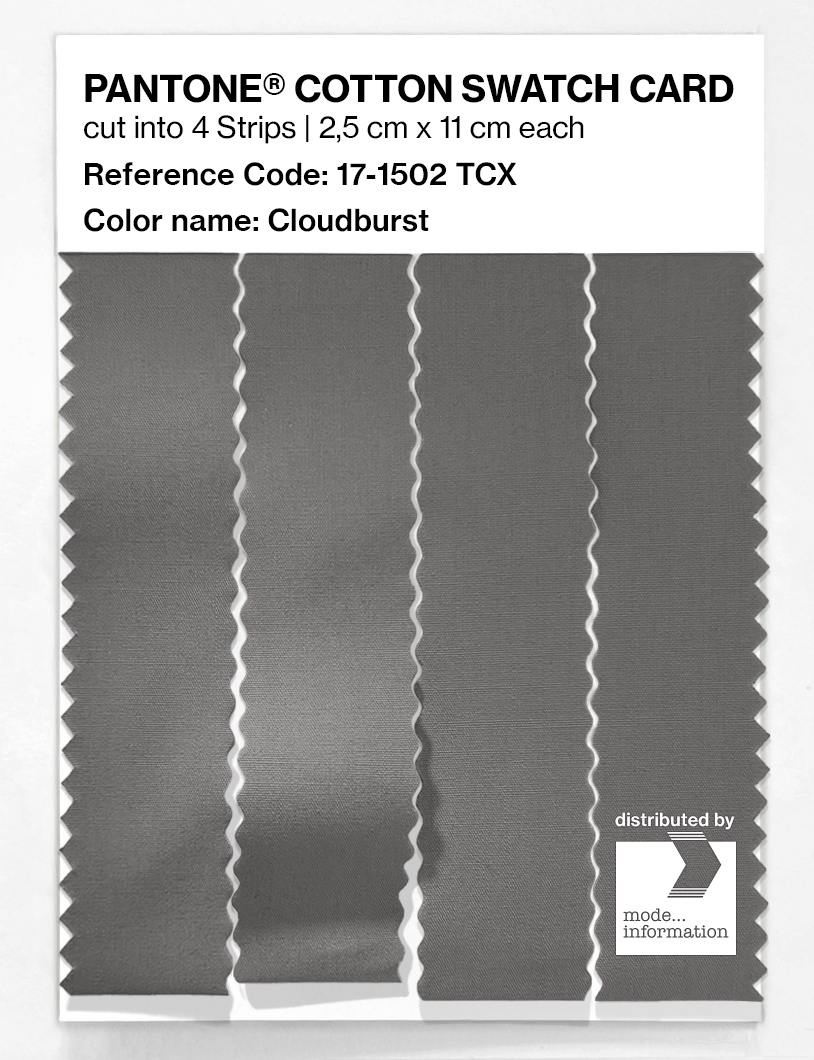 Artikelbild 3 des Artikels “PANTONE® COTTON SWATCH CARD 17-1502 TCX Cloudburst “