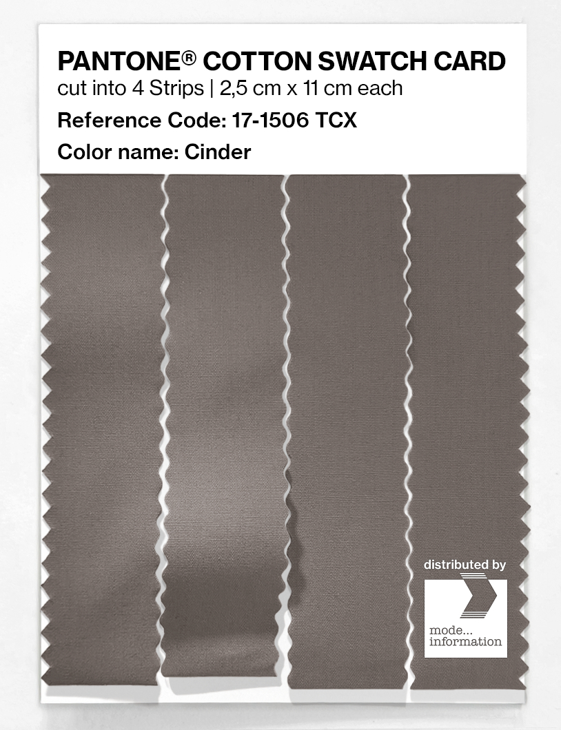 Artikelbild 3 des Artikels “PANTONE® COTTON SWATCH CARD 17-1506 TCX Cinder “