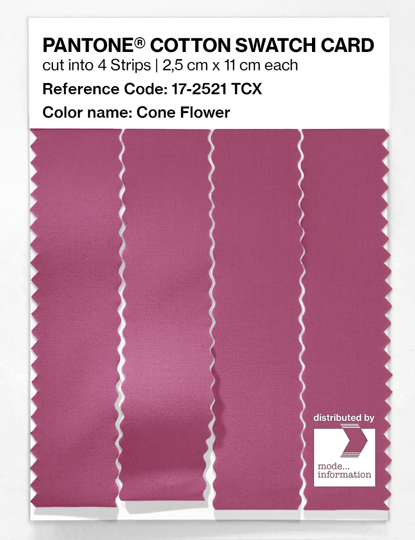 Artikelbild 3 des Artikels “PANTONE® COTTON SWATCH CARD 17-2521 TCX Cone Flower “
