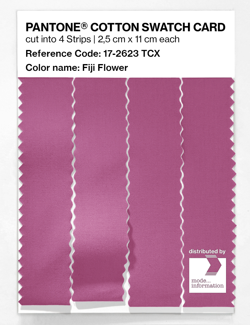 Artikelbild 3 des Artikels “PANTONE® COTTON SWATCH CARD 17-2623 TCX Fiji Flower “
