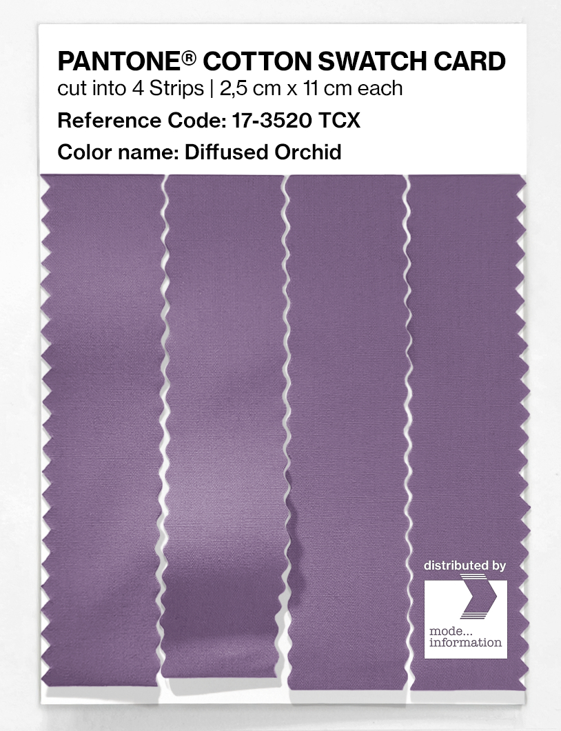 Artikelbild 3 des Artikels “PANTONE® COTTON SWATCH CARD 17-3520 TCX Diffused Orchid “