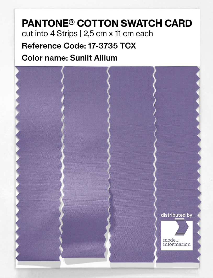 Artikelbild 3 des Artikels “PANTONE® COTTON SWATCH CARD 17-3735 TCX Sunlit Allium “