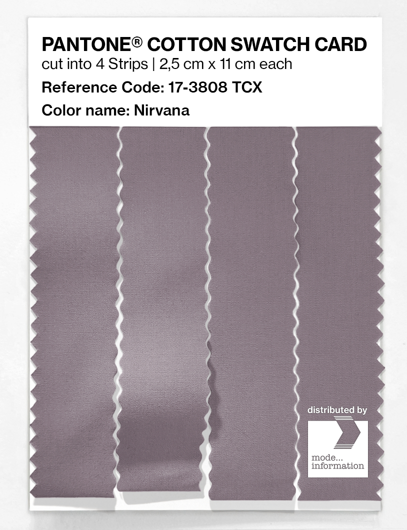 Product image 3 of the product “PANTONE® COTTON SWATCH CARD 17-3808 TCX Nirvana ”