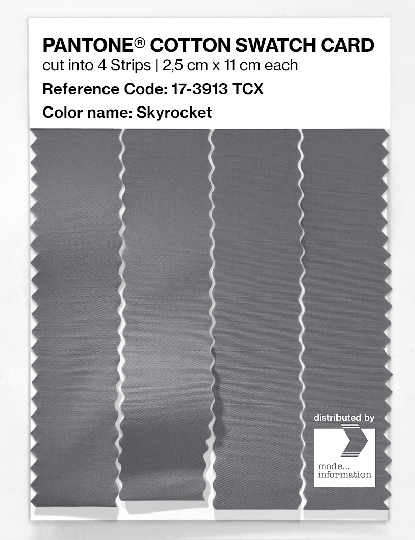 Artikelbild 3 des Artikels “PANTONE® COTTON SWATCH CARD 17-3913 TCX Skyrocket “