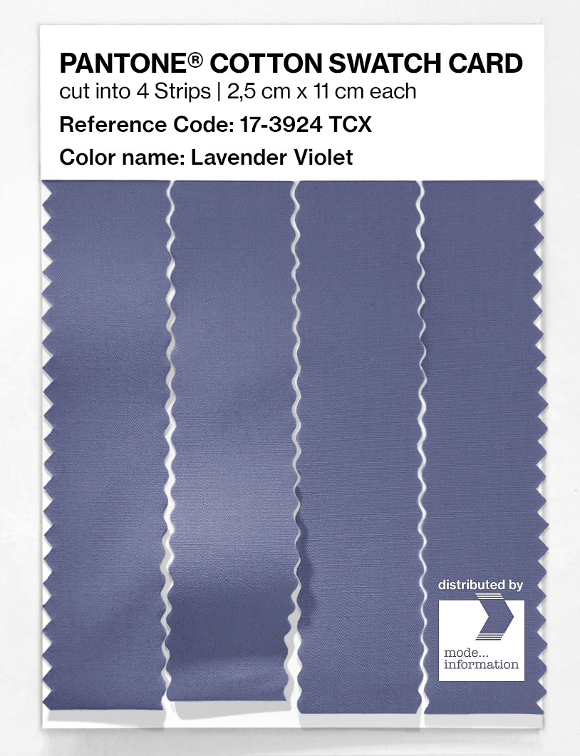 Artikelbild 3 des Artikels “PANTONE® COTTON SWATCH CARD 17-3924 TCX Lavender Violet “