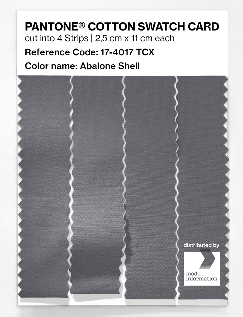 Artikelbild 3 des Artikels “PANTONE® COTTON SWATCH CARD 17-4017 TCX Abalone Shell “