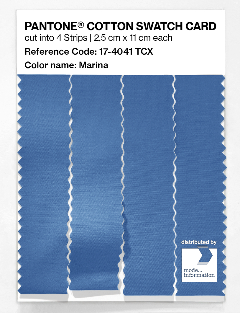 Artikelbild 3 des Artikels “PANTONE® COTTON SWATCH CARD 17-4041 TCX Marina “