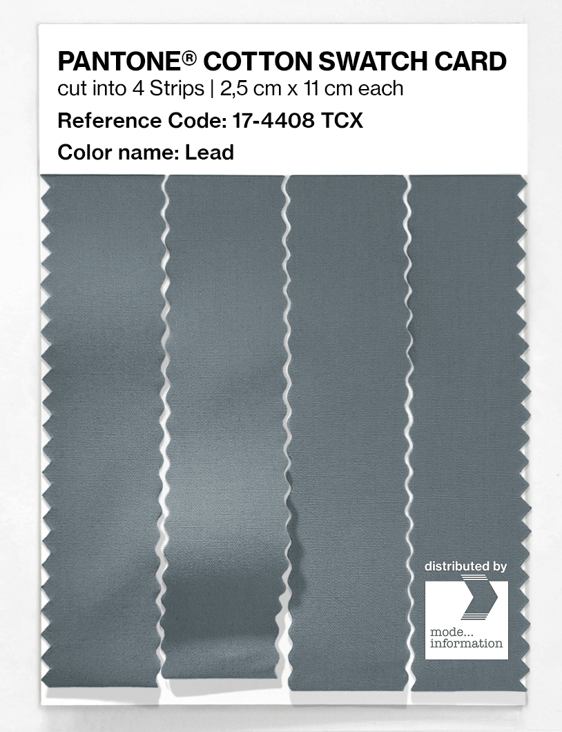 Artikelbild 3 des Artikels “PANTONE® COTTON SWATCH CARD 17-4408 TCX Lead “