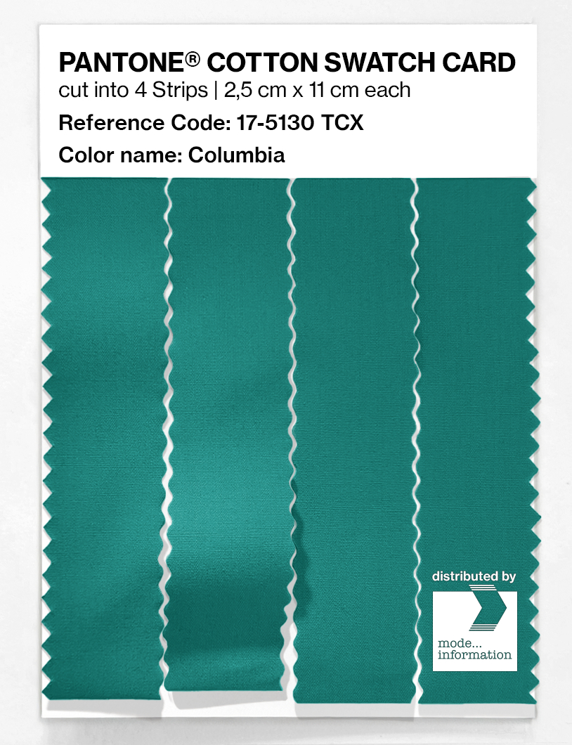 Artikelbild 3 des Artikels “PANTONE® COTTON SWATCH CARD 17-5130 TCX Columbia “