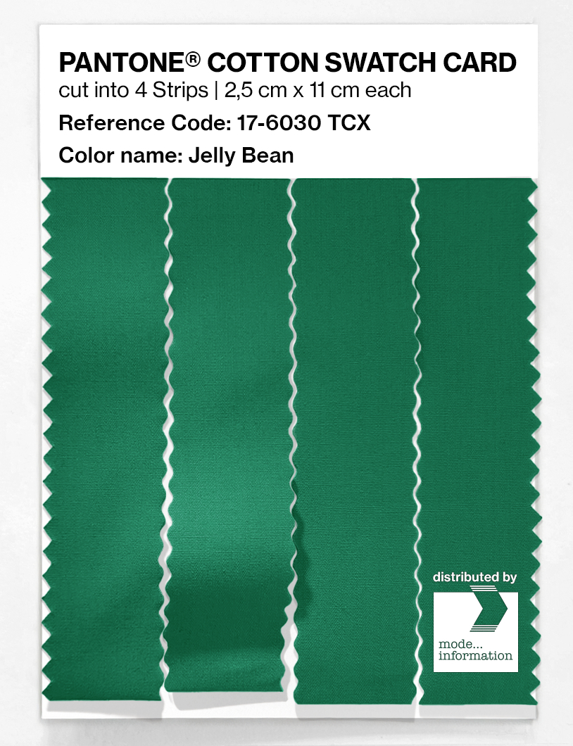 Product image 3 of the product “PANTONE® COTTON SWATCH CARD 17-6030 TCX Jelly Bean ”